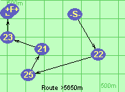 Route >5650m