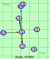 Route >5730m