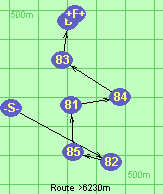 Route >6230m