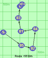 Route >5510m