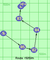 Route >5050m