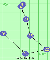 Route >5840m