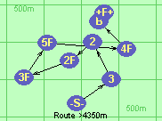 Route >4350m