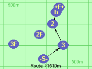 Route >1510m