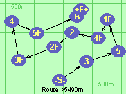 Route >5490m