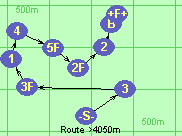 Route >4050m