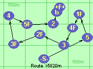 Route >5820m