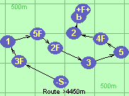 Route >4450m