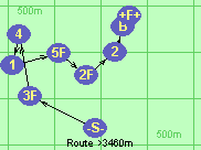 Route >3460m