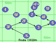 Route >3820m