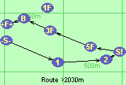 Route >2030m